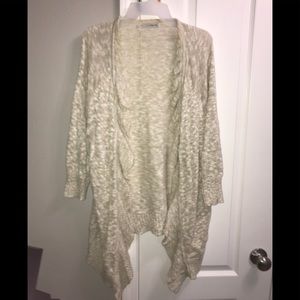 Tan cardigan from Maurice’s size 2